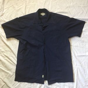 XL Trader Bay Navy Button up Shirt